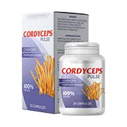 Embalagem de Cordyceps Pulse, 20 capsules